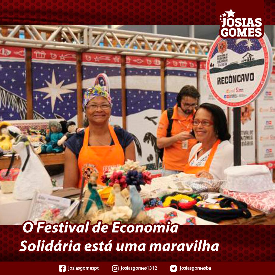 Festival Da Economia Solidária!