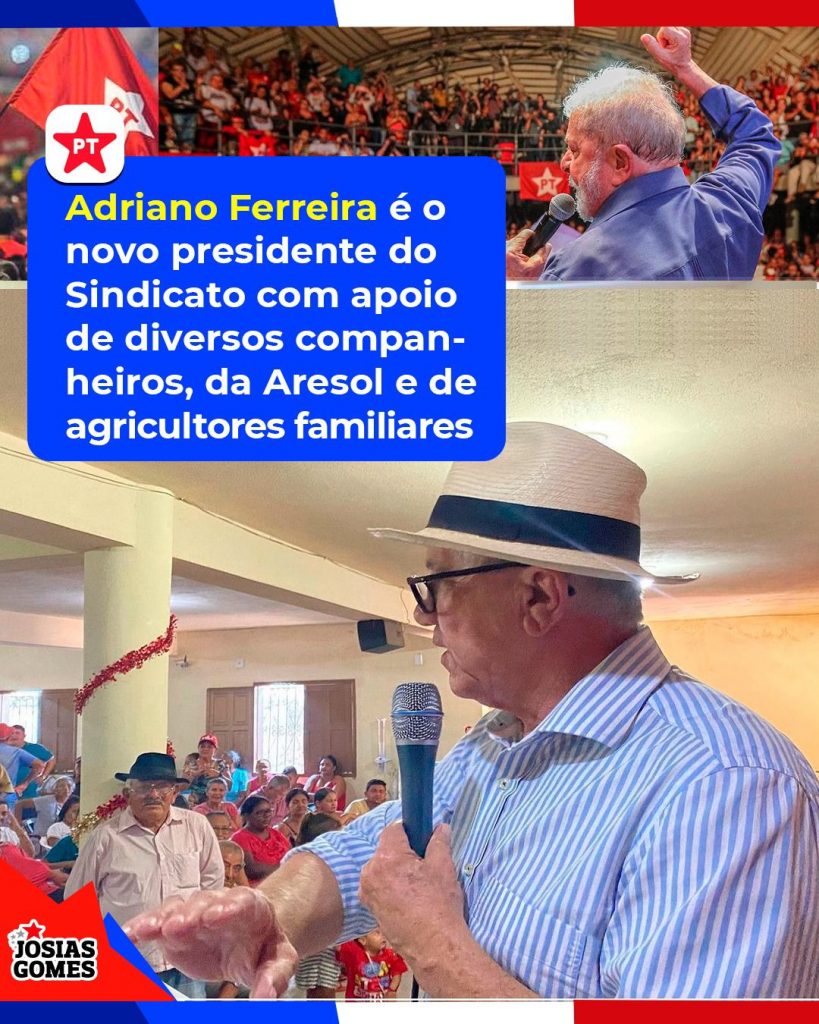 Dia de fortes emoções Adriano Ferreira é o novo presidente do