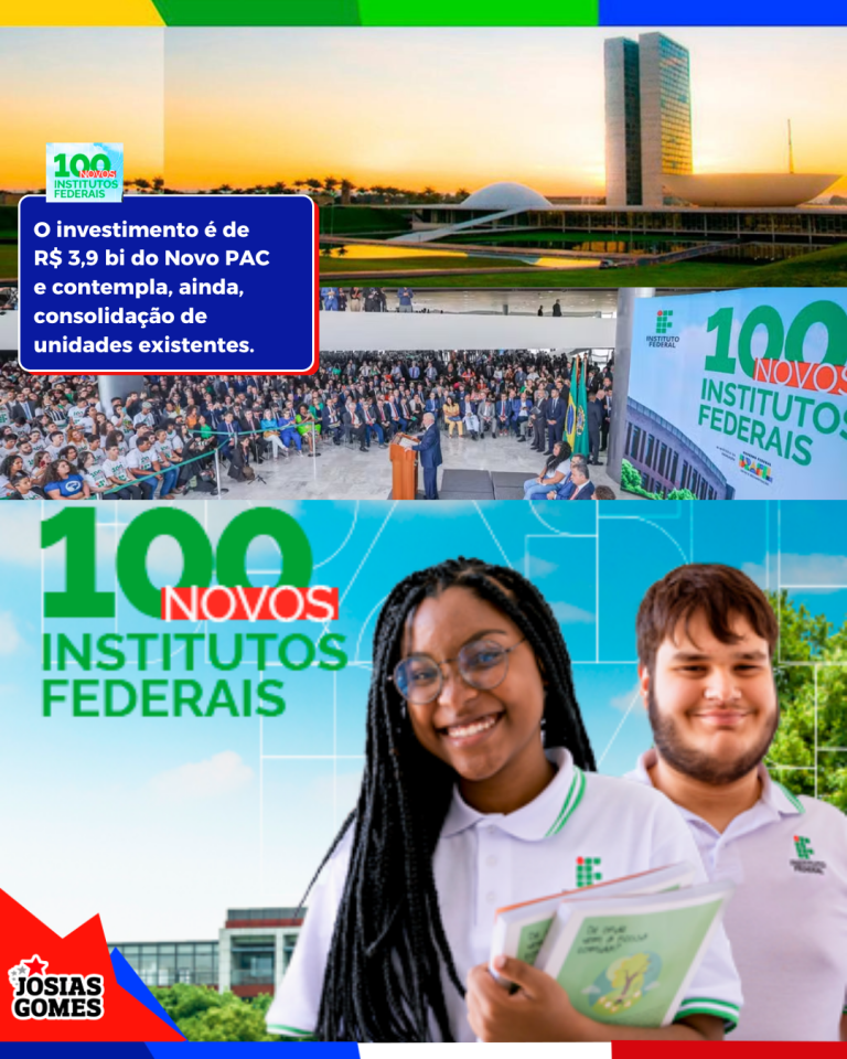 Governo Lula anuncia a criação de 100 novos Institutos Federais 8