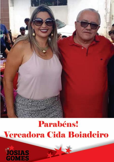 Parabéns Cida Boiadeiro