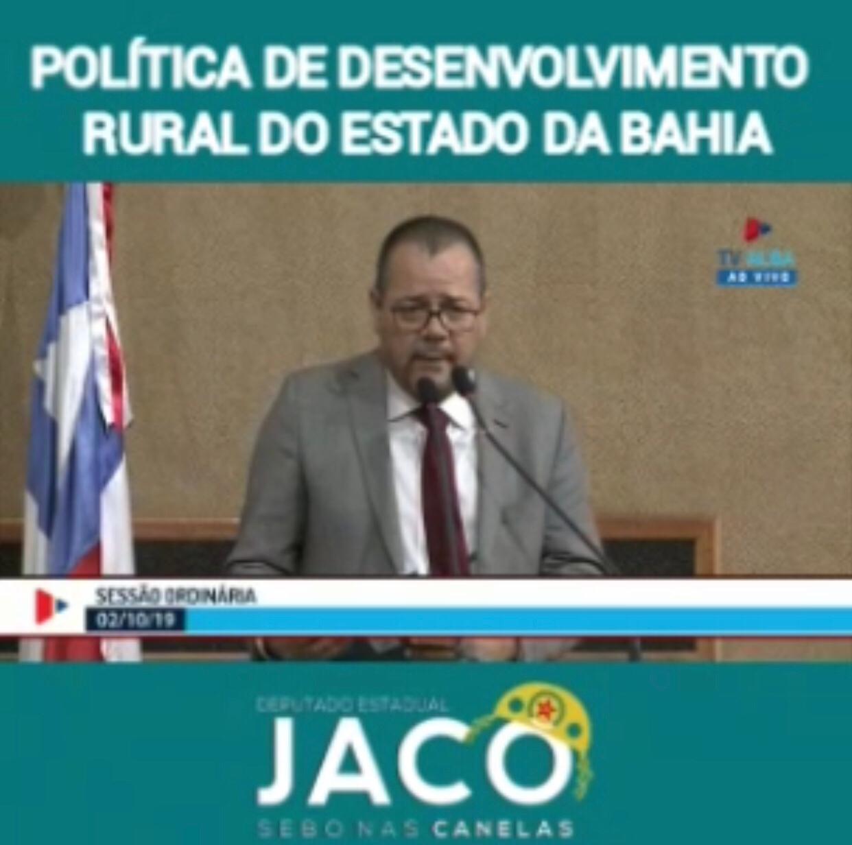 Deputado Jacó Defende O Desenvolvimento Rural