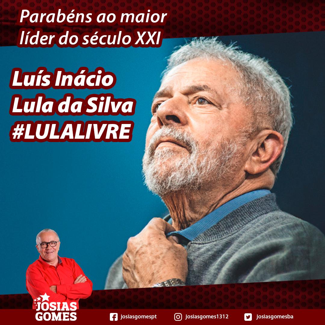 Parabéns Companheiro Lula!