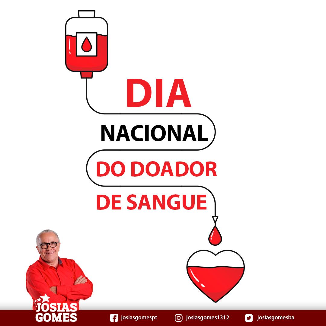 Dia Nacional Do Doador De Sangue!