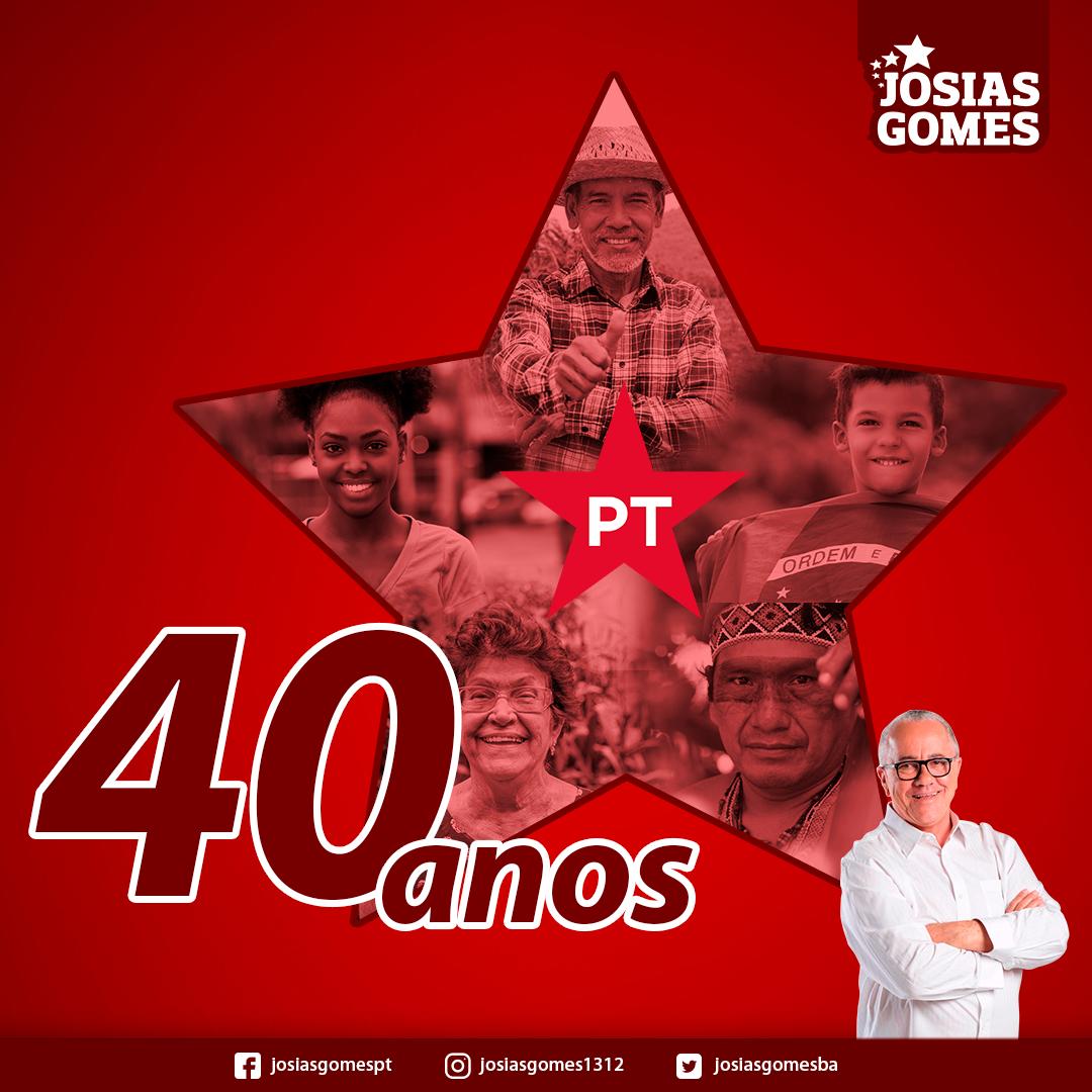 PT: 40 Anos De Luta Pelo Povo Brasileiro!