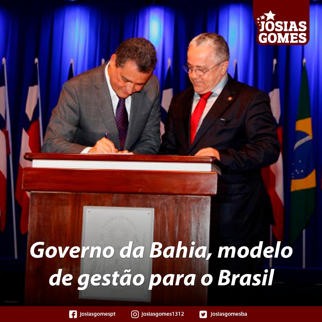Bahia, Modelo Para O Brasil!