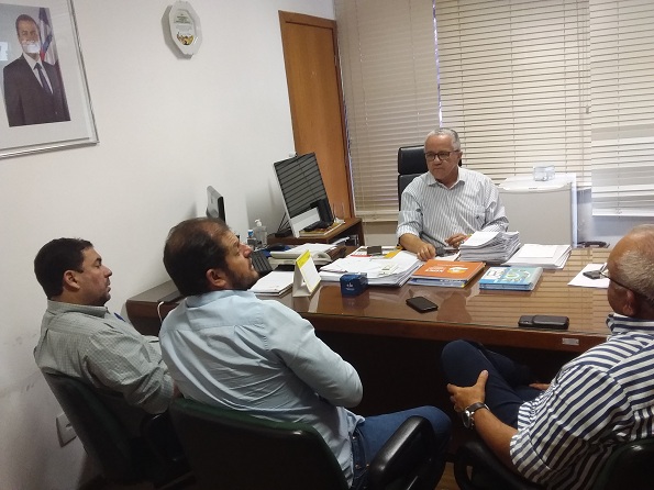 Prefeito Quinho Convida Secretário Josias Gomes A Participar Da 1ª Expo Belo Campo