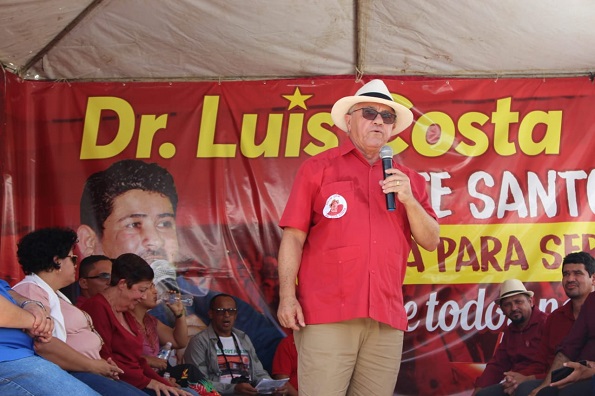 Deputado Josias Gomes Participa Em Monte Santo Do Lançamento Da Pré-candidatura De Luis Costa A Prefeito