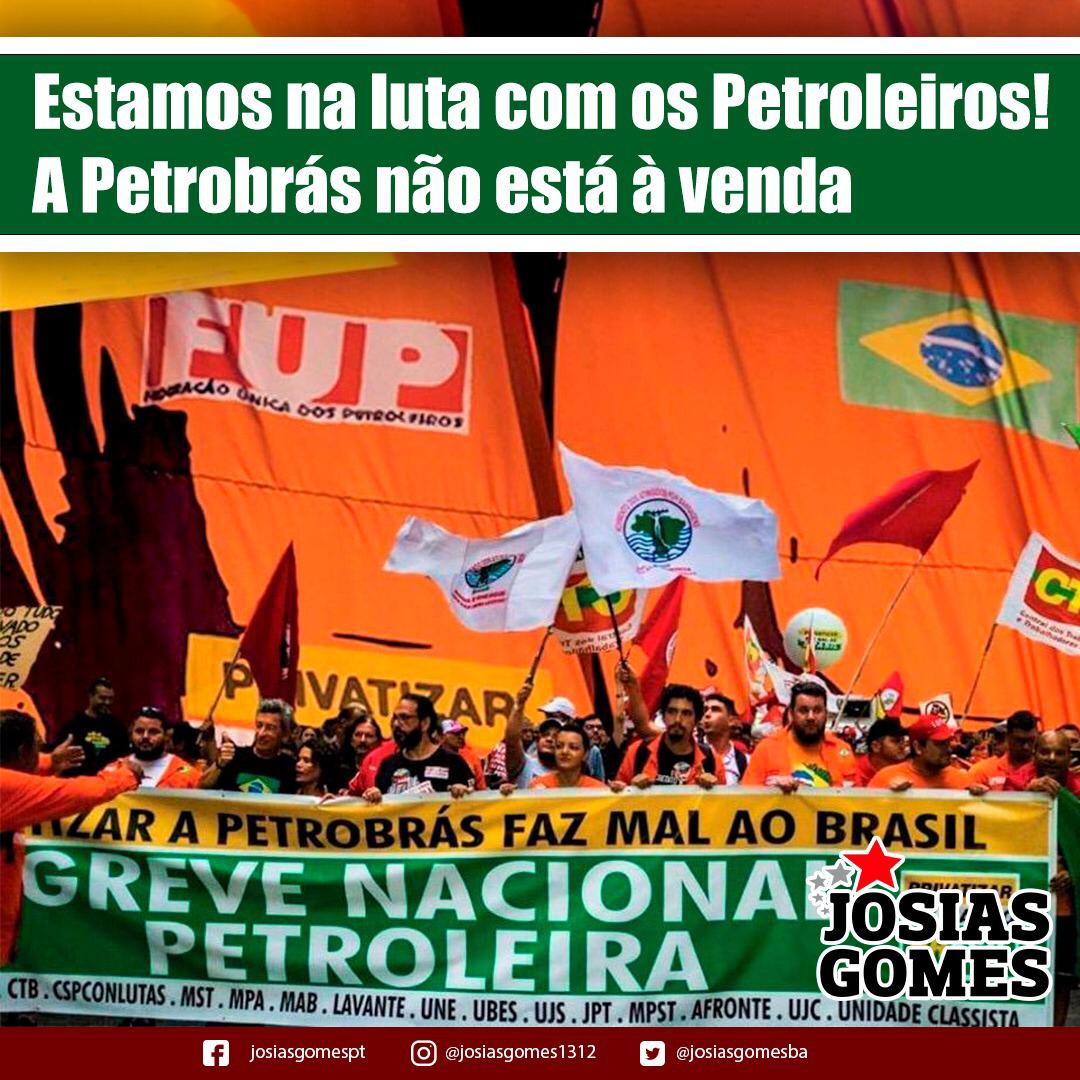 Todo Apoio à Greve Dos Petroleiros Da Petrobras!