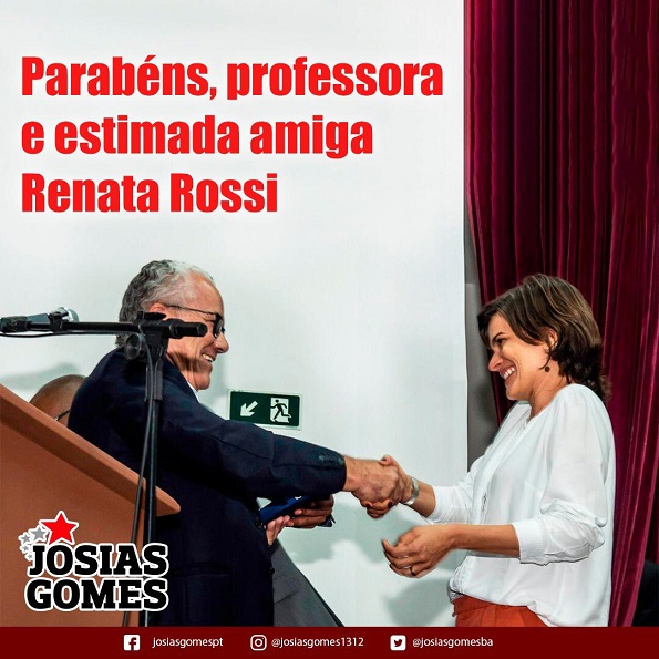 Parabéns Professora Renata Rossi!