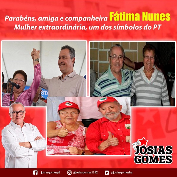 Feliz Aniversário Deputada Fátima Nunes!