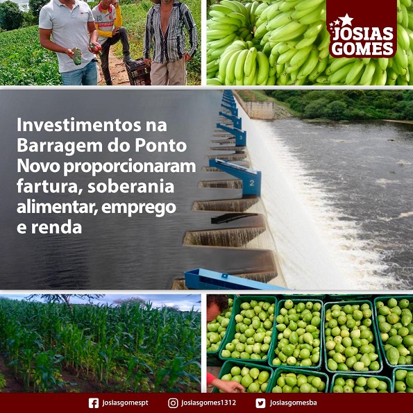 Investimento Na Barragem De Ponto Novo!
