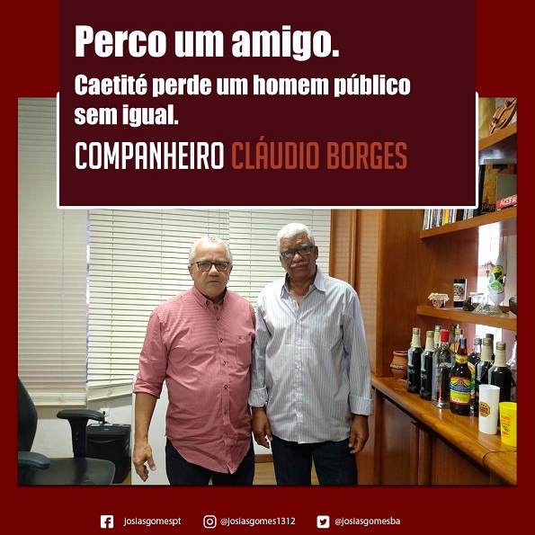 A Perda Do Amigo Cláudio Borges!