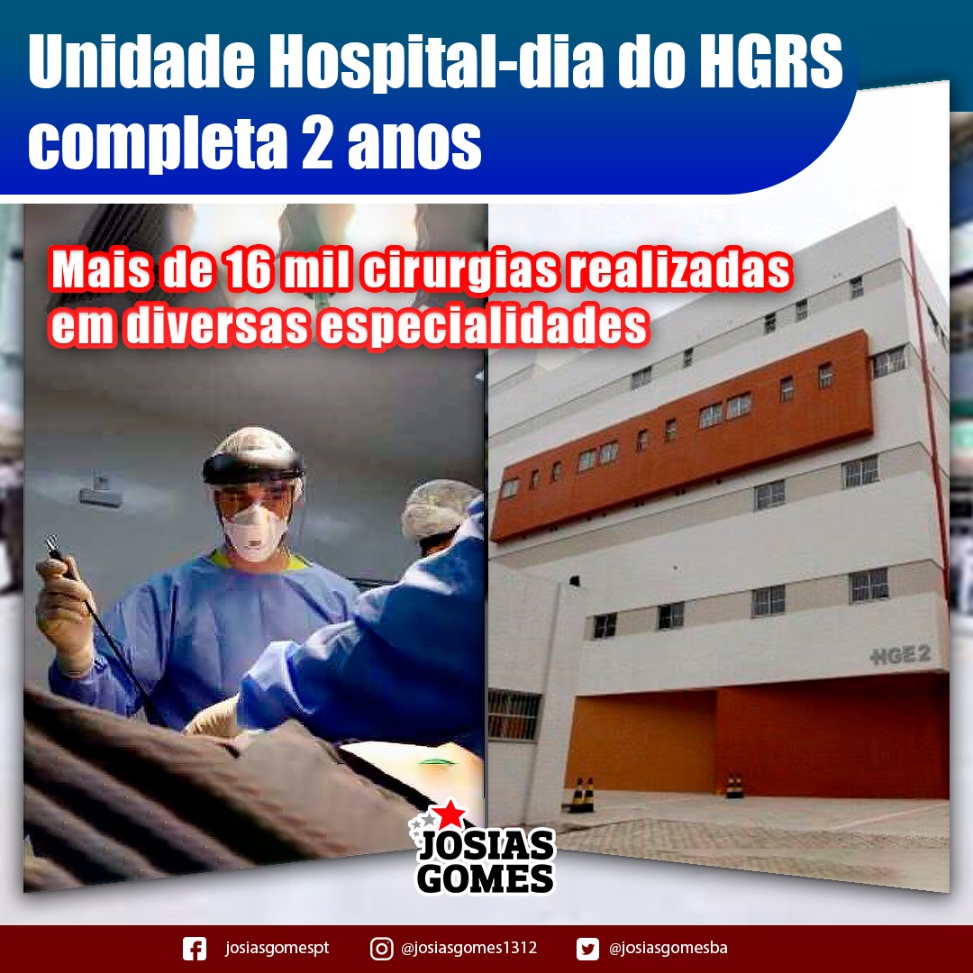 O Sucesso Do Hospital-dia Do HGRS!