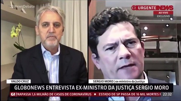 Na Globo News, Moro Assume Que Fez Da Justiça Um Ringue Contra O Presidente Lula!