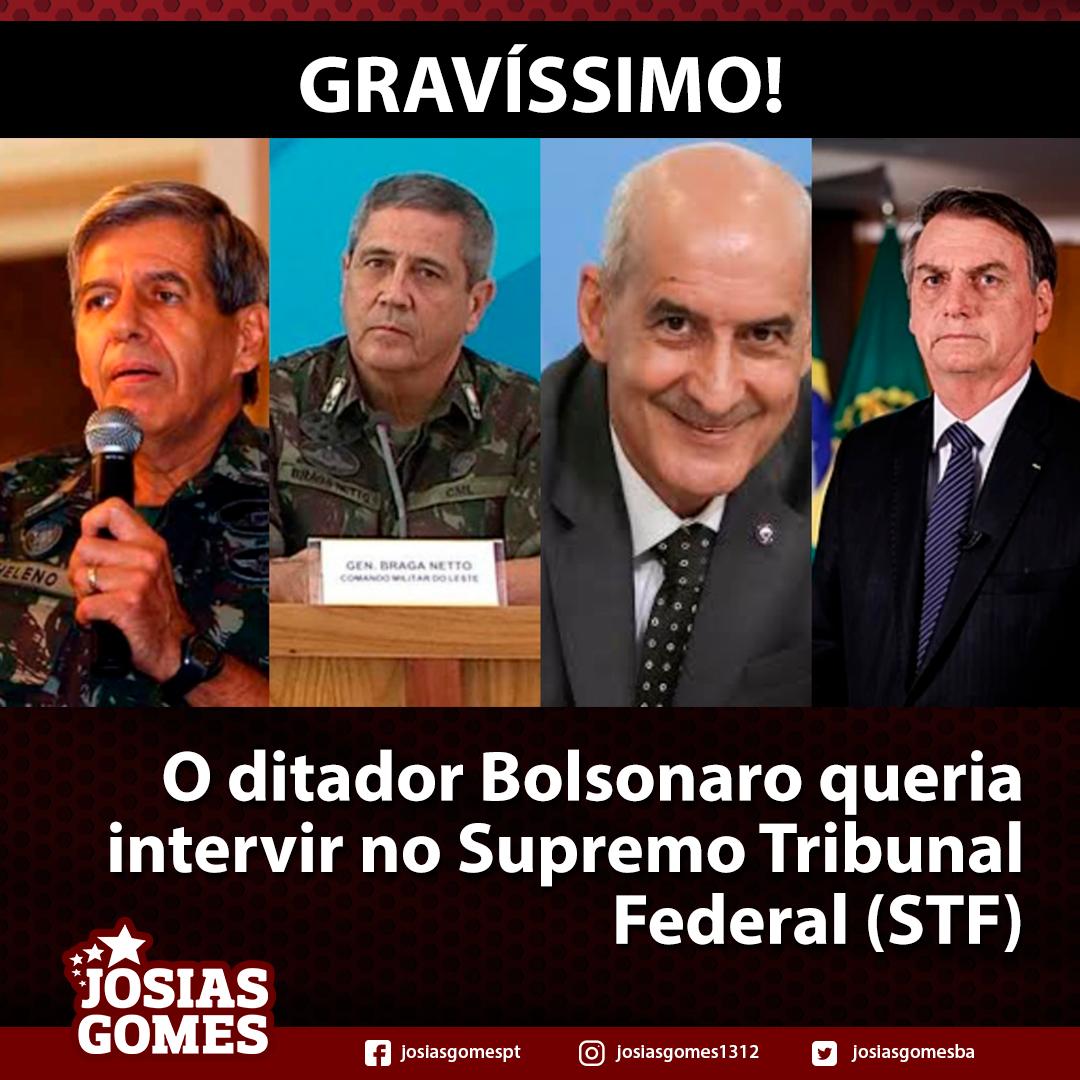 Reportagem Afirma Que Bolsonaro Queria Enviar Tropas Para Fechar O STF!
