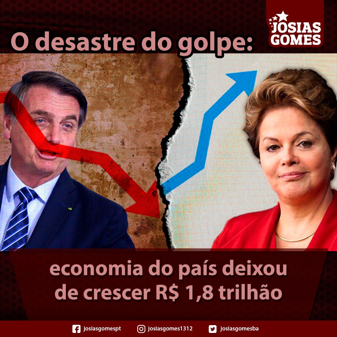 Economia Brasileira Deixou De Crescer R$ 1,8 Trilhão!