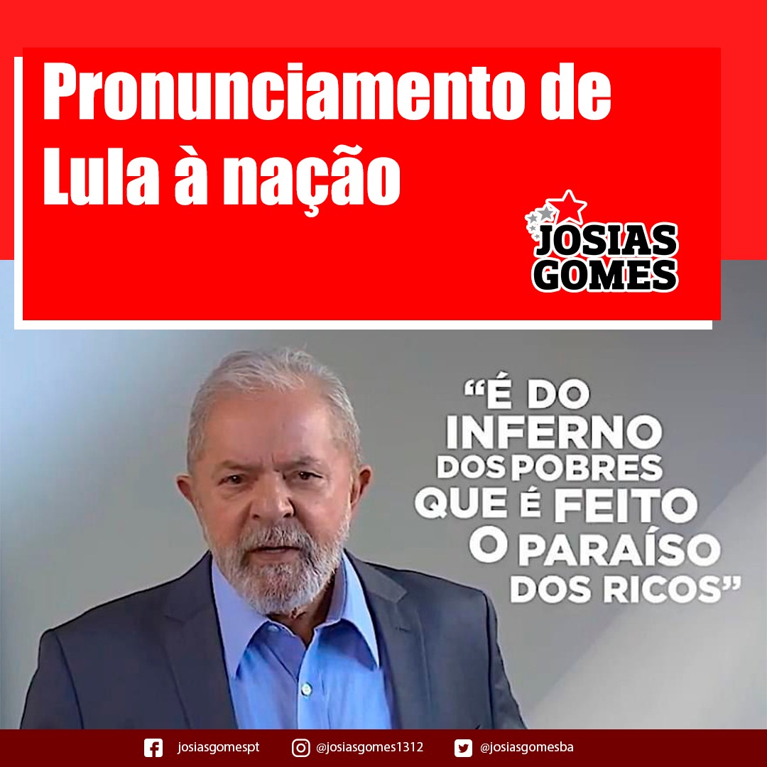 Lula Faz Discurso Histórico!