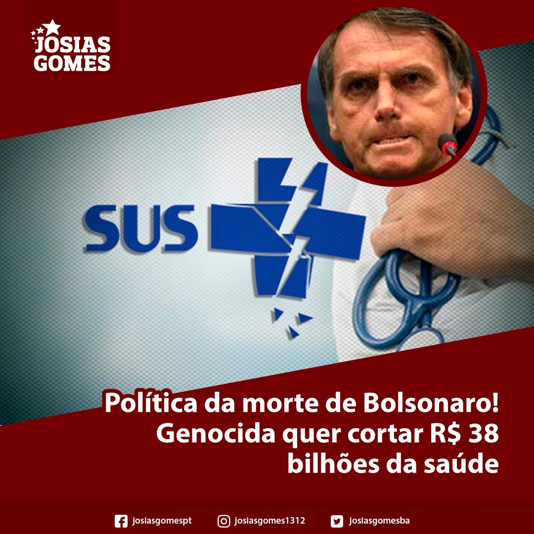 Bolsonaro Corta R$ 38 Bilhões Do SUS!