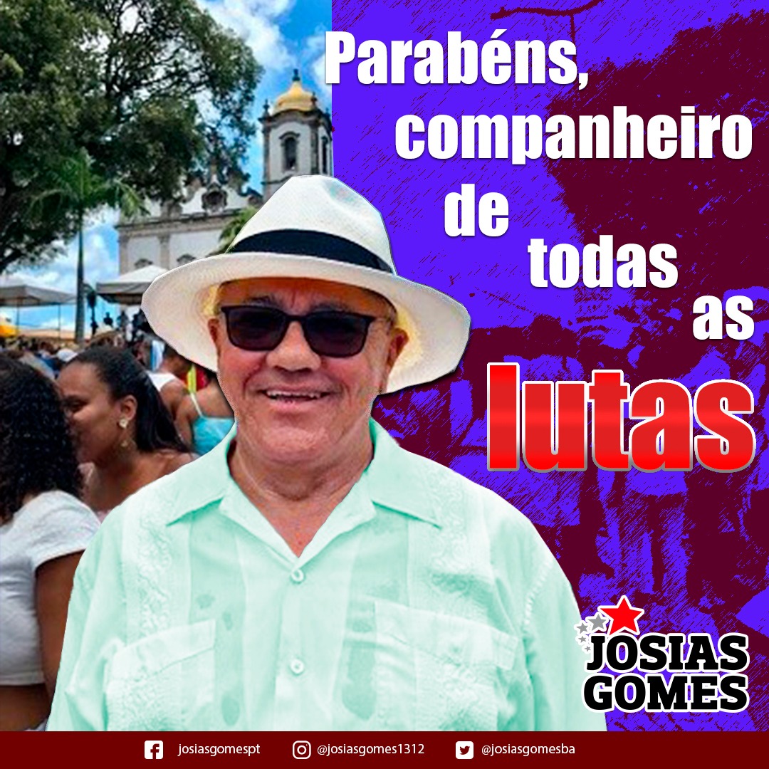 Hoje é Dia De Saudar Josias Gomes!