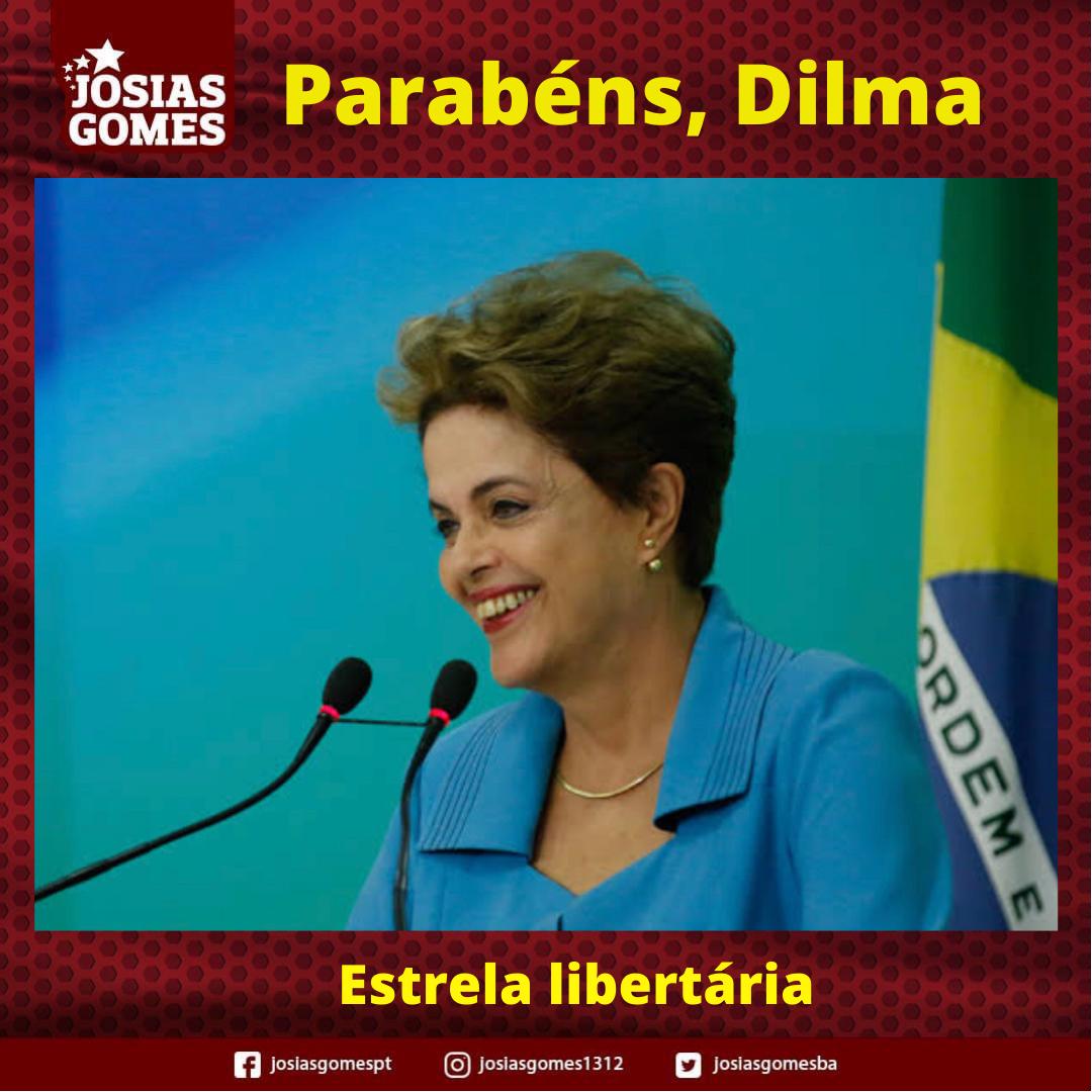 Parabéns Presidenta Dilma!