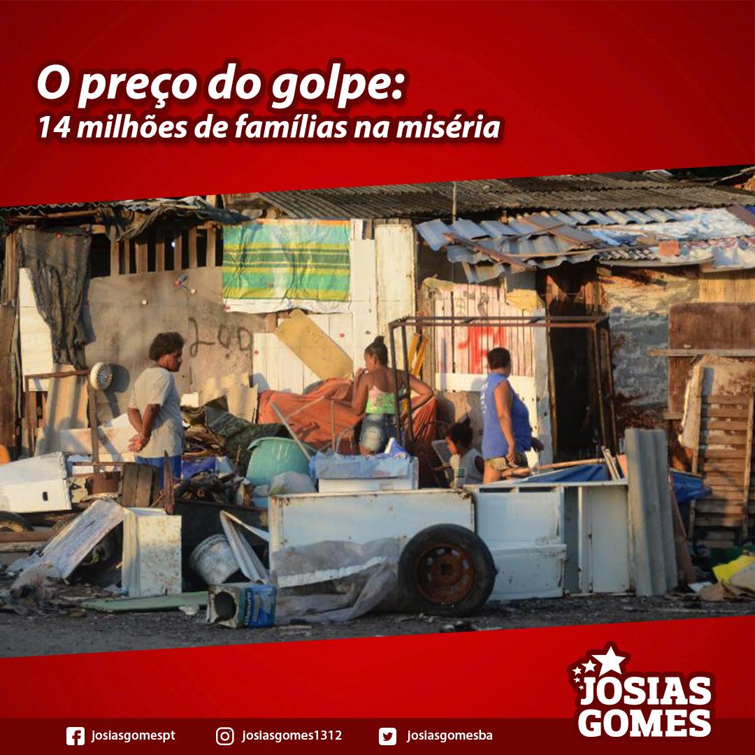 Golpe Leva à Pobreza Milhões De Brasileiros!