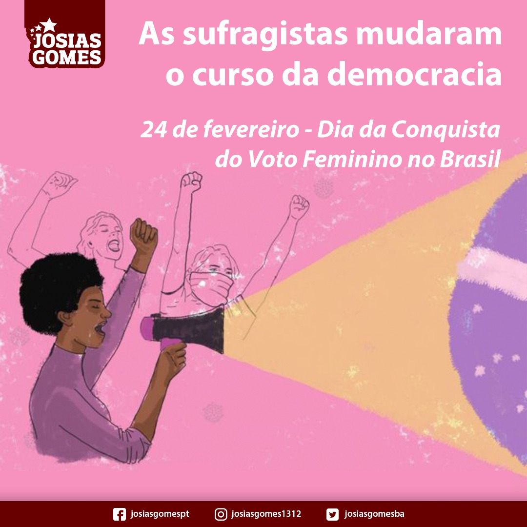 Dia Da Conquista Do Voto Feminino No Brasil!
