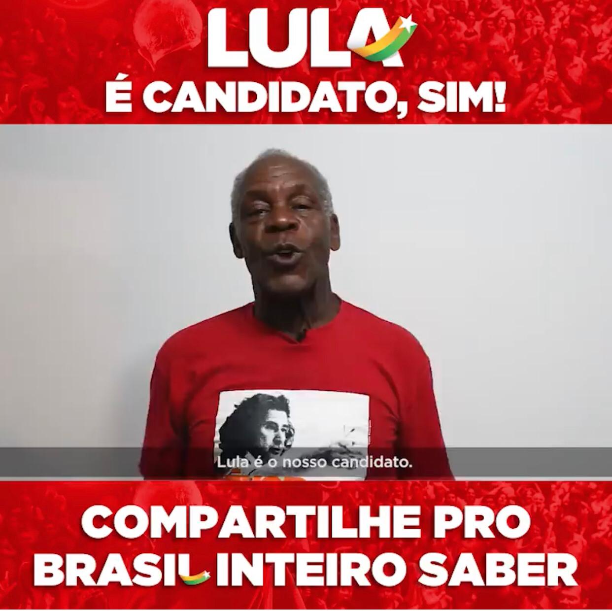 Lula é Candidato, Sim!