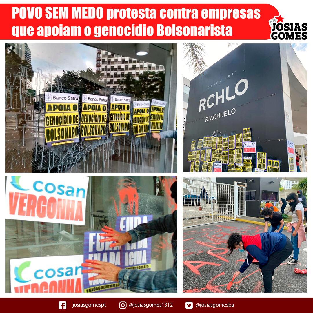 Movimento POVO SEM MEDO Contra O Desgoverno Bolsonarista!