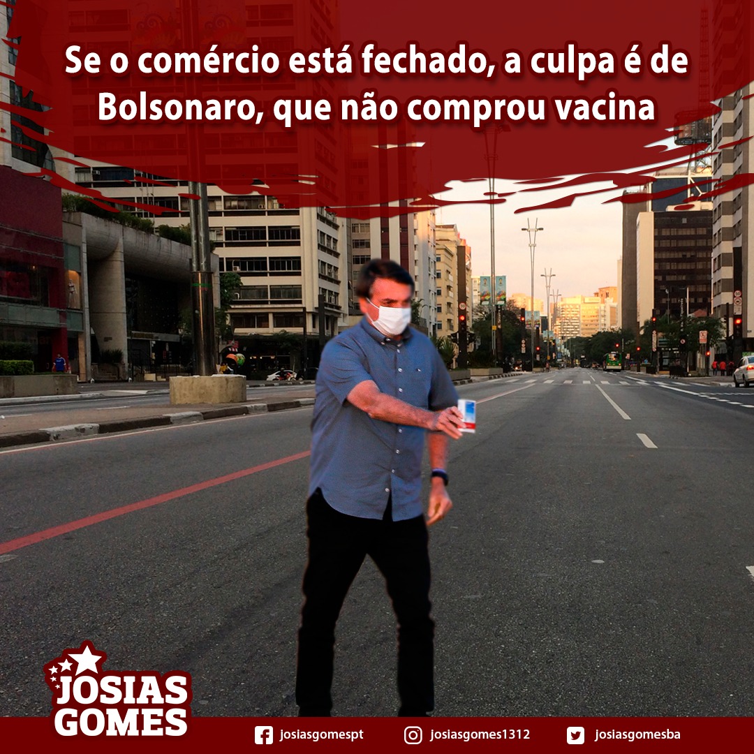 Bolsonaro é Culpado Pela Falta De Vacinas!