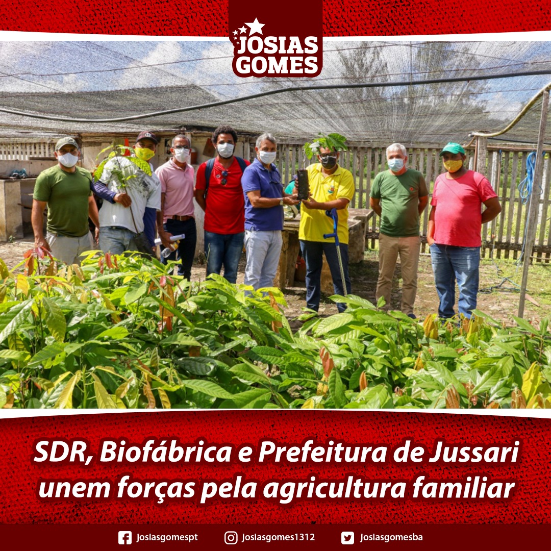 SDR, Biofábrica E Prefeitura Unidos Pela Agricultura Familiar De Jussari!