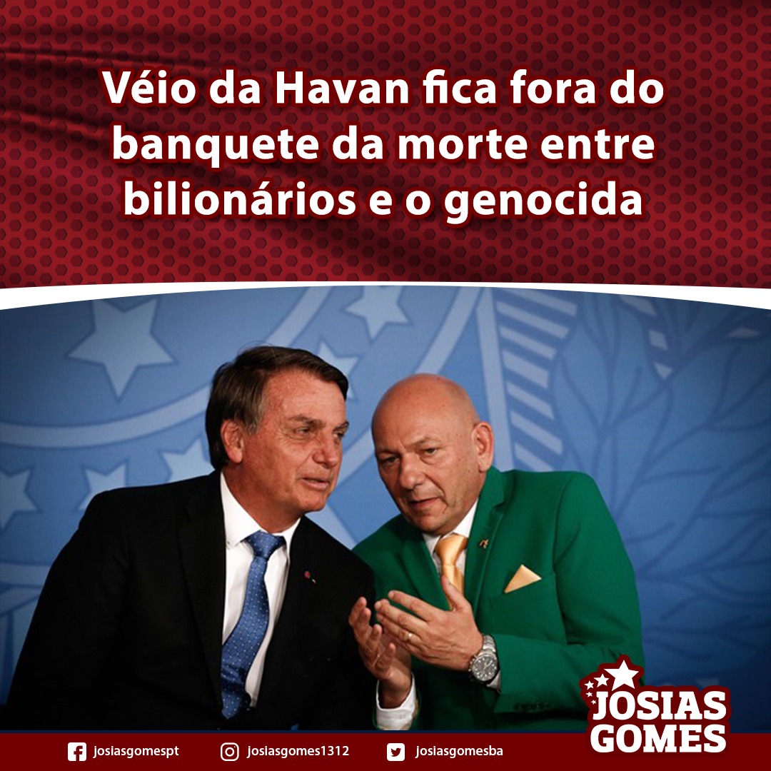 Véio Da Havan Excluído Do Banquete Da Morte Dos Bilionários Brasileiros!