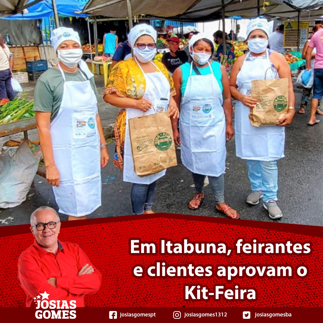 Projeto “Feira Segura & Viva A Feira” Beneficia 200 Feirantes Produtores Em Itabuna!