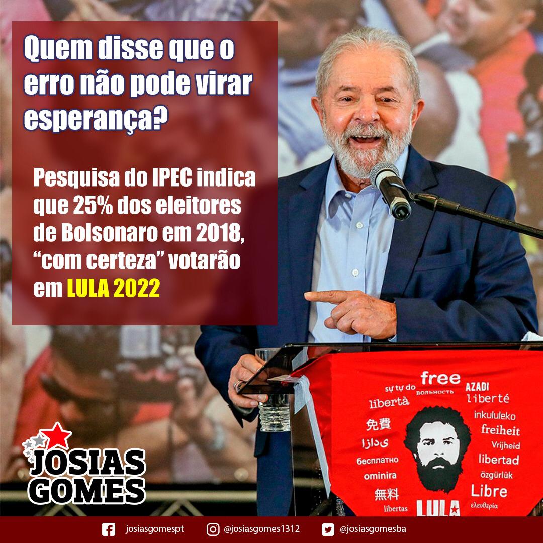 25% Dos Ex-eleitores Do Bozo COM CERTEZA Votarão Em Lula!