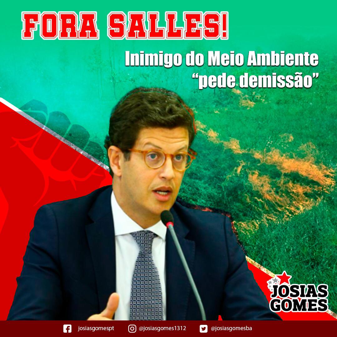 O Inimigo Número Um Do Meio Ambiente Ricardo Salles “pede Demissão”!