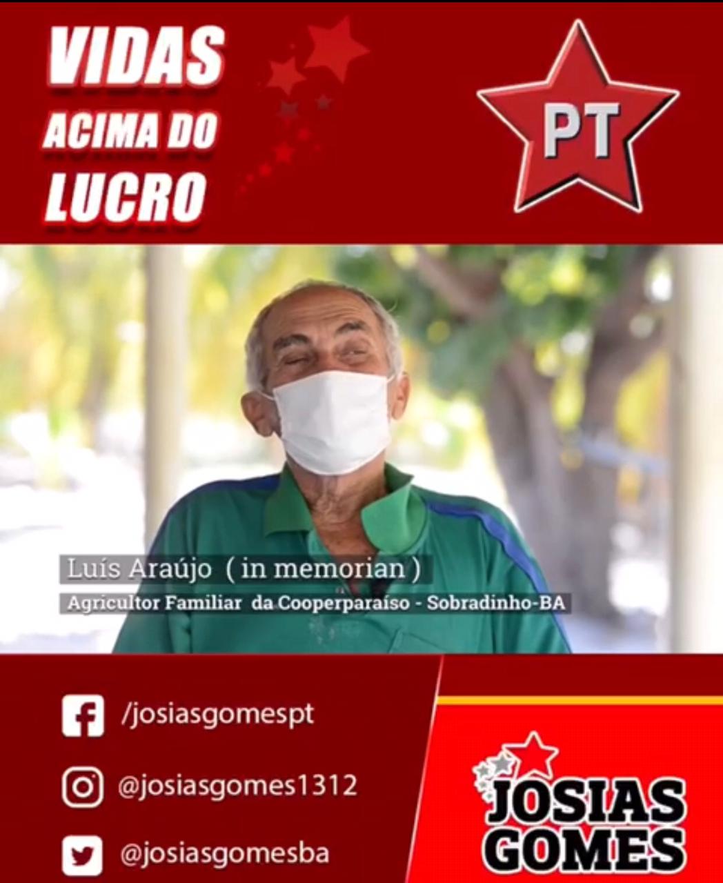 Luís Araújo, Presente!