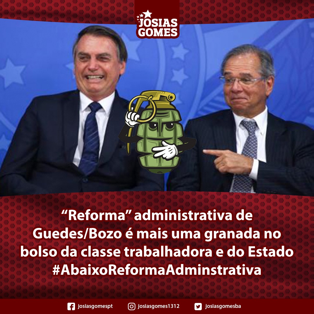 A Nova Ofensiva Das Bestas Feras Bolsonaro/Guedes é Destruir O Funcionalismo Público!