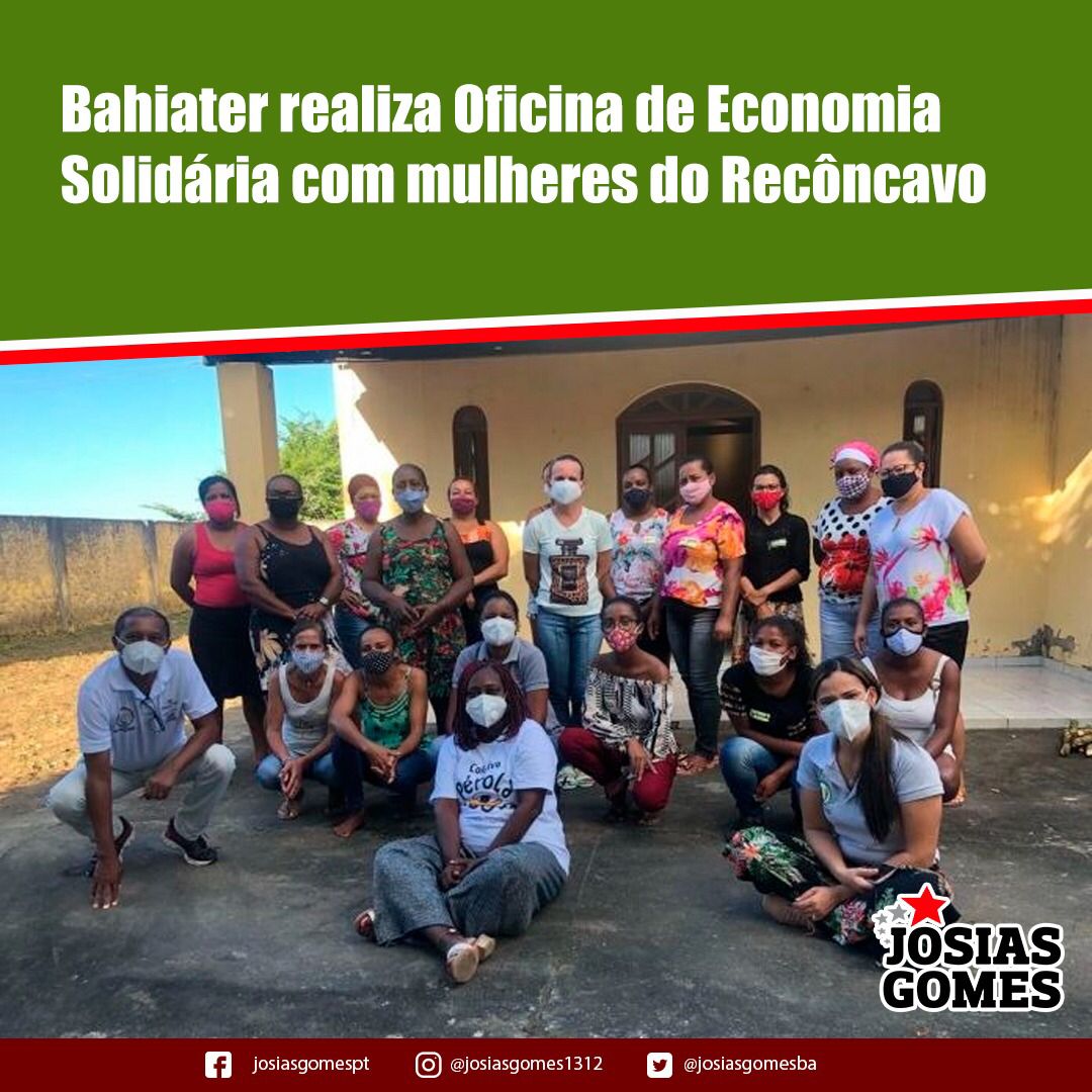 Economia Solidária Prospera Na Bahia!