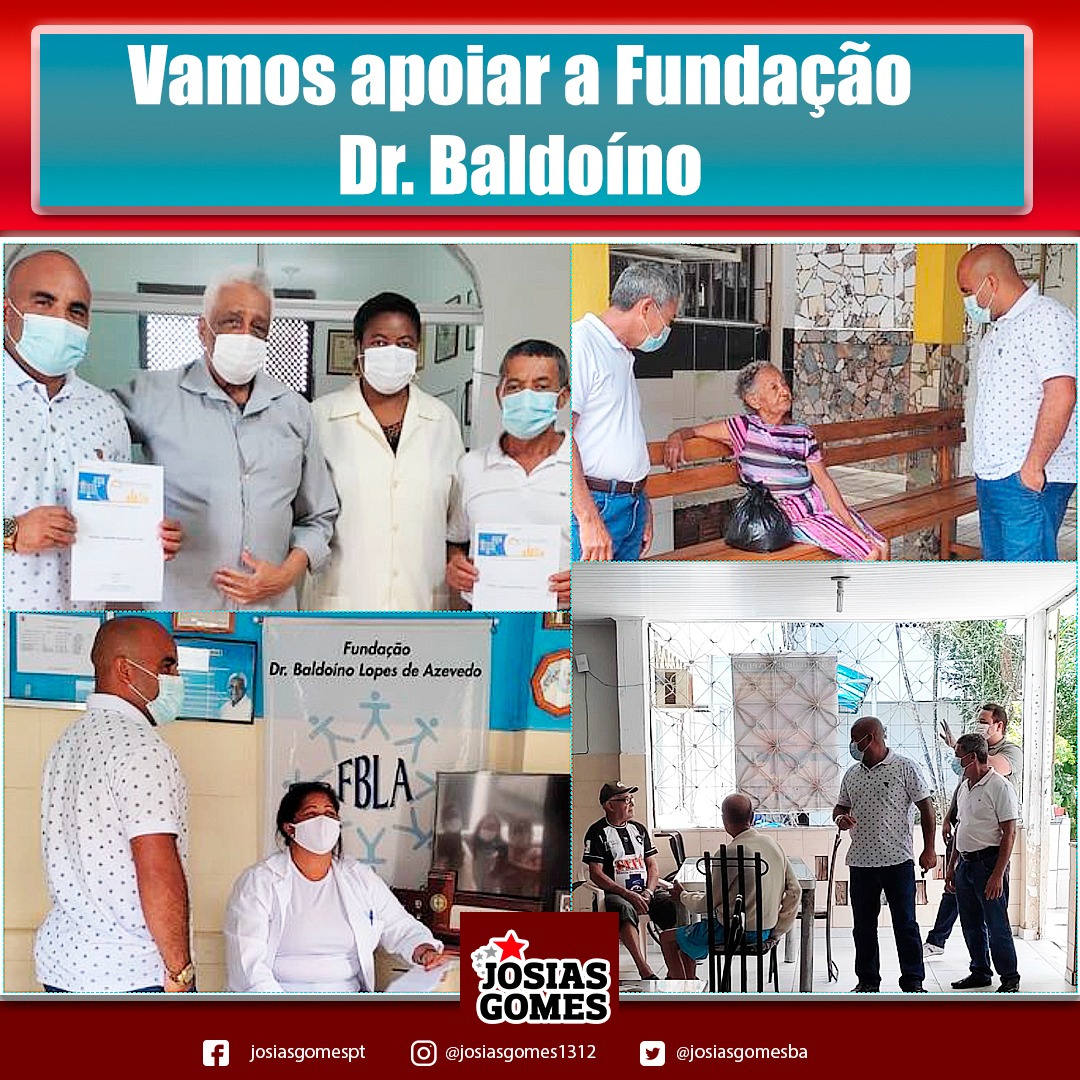 Todo Apoio à Fundação Dr. Baldoíno!