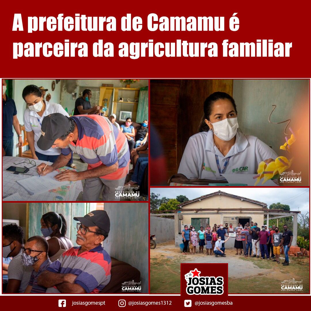 Camamu: Prefeitura é Parceira Da Agricultura Familiar!
