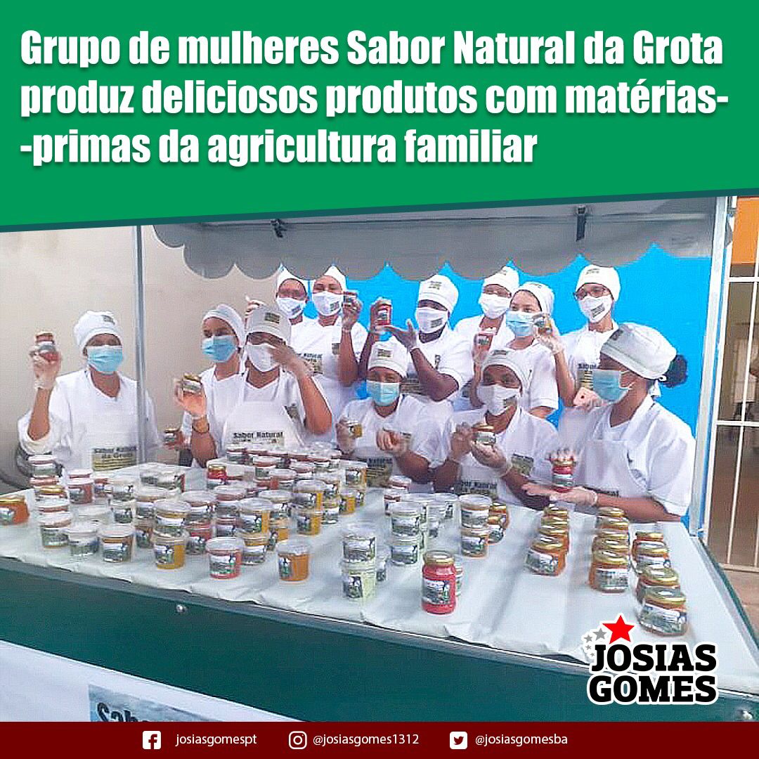 Grupo De Mulheres Natural Da Grota Desenvolve Linha De Produtos Com Matéria-prima Da Agricultura Familiar!
