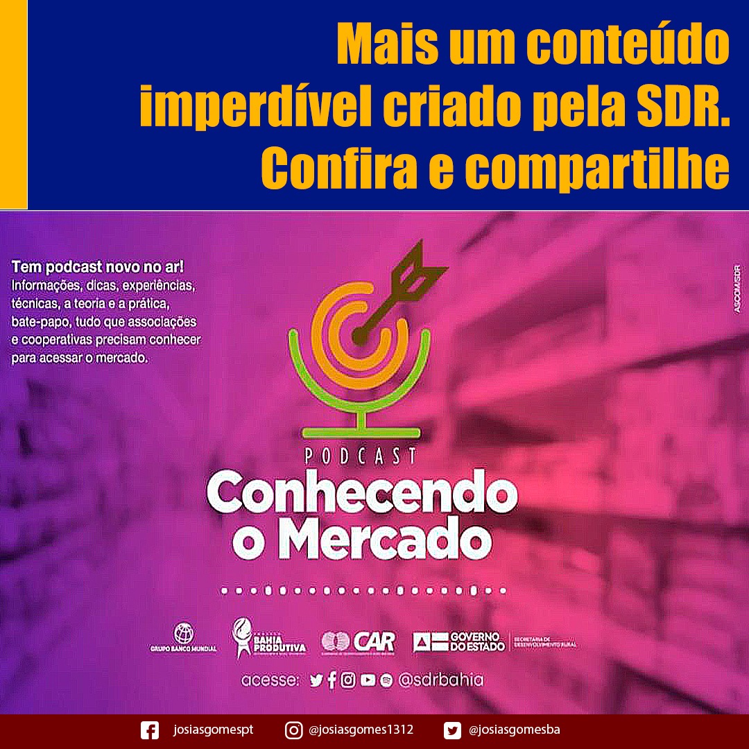 Confira O Podcast “Conhecendo O Mercado”!