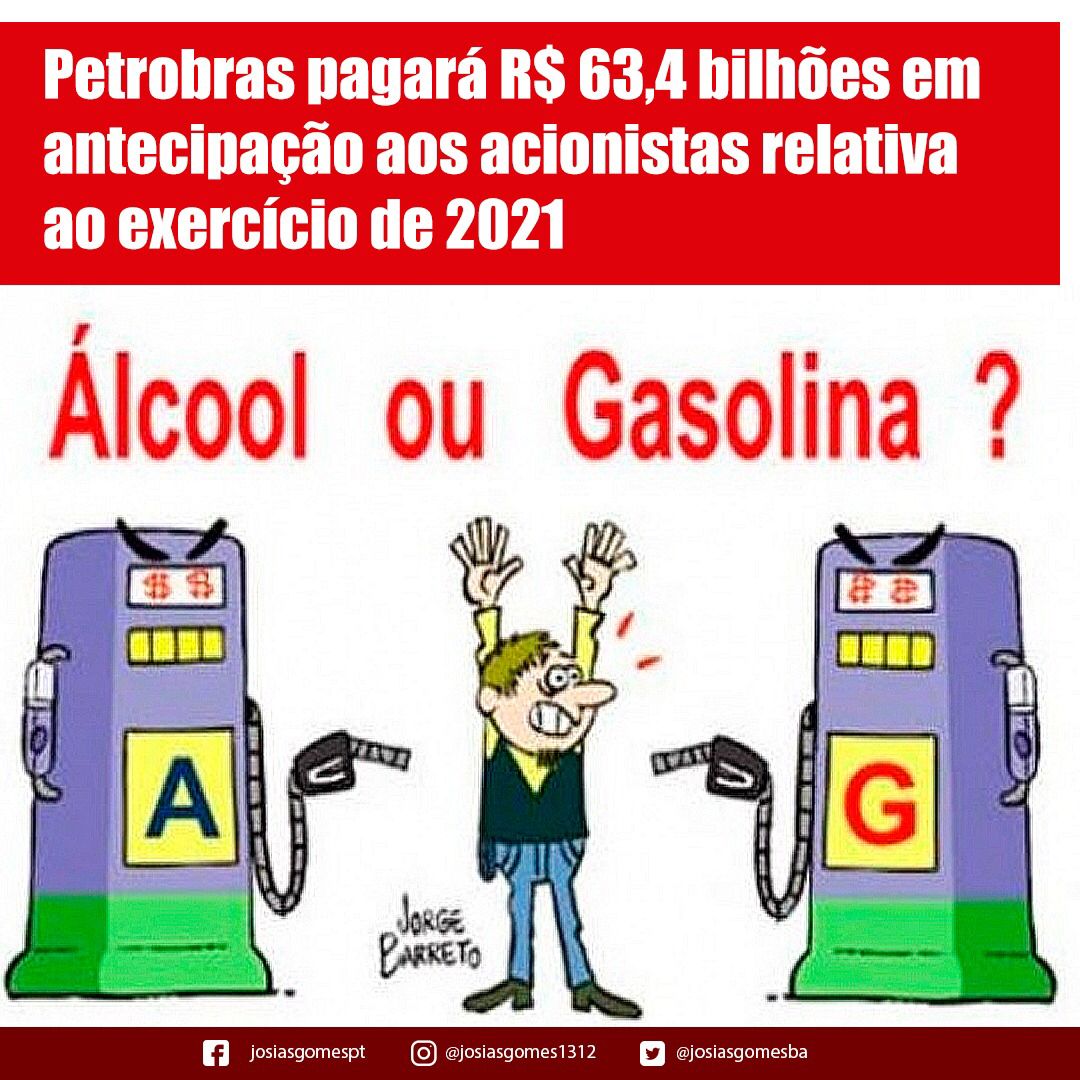 O Povo Sofre Mas Os Acionistas Da Petrobras Lucram R$ 63,4 Bilhões!