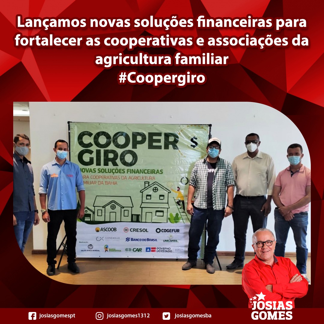 Investimento De R$ 1,5 Milhão No Coopergiro Beneficiará Agricultores Familiares!