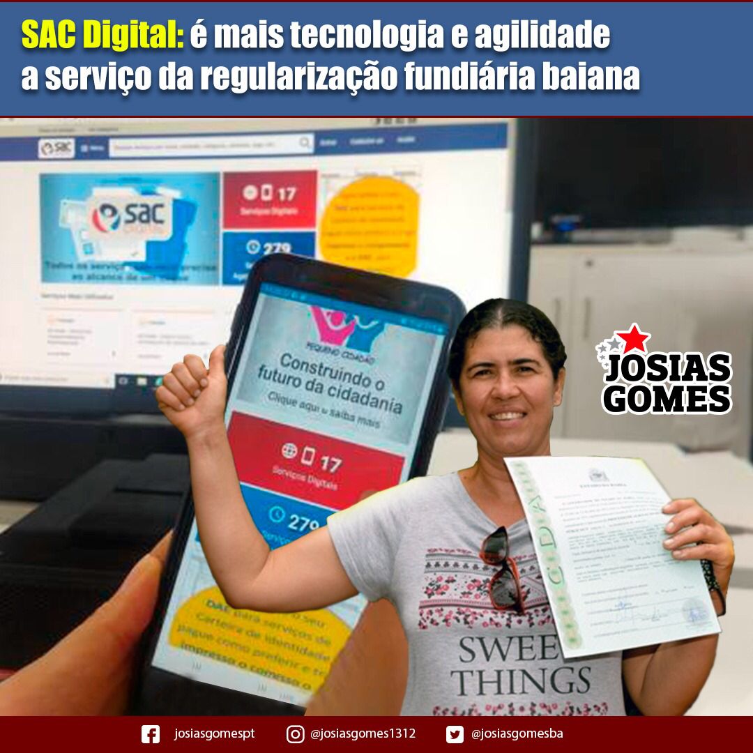 Regularização Fundiária Já Pode Ser Agendada No SAC Digital!