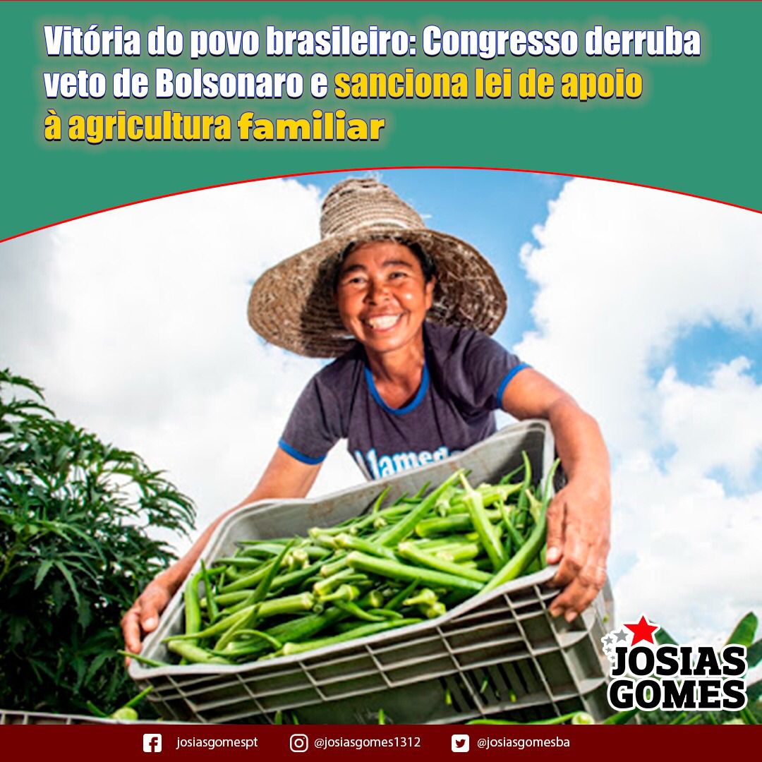 A Luta Vale A Pena! #ForaBolsonaro. Viva A Agricultura Familiar!