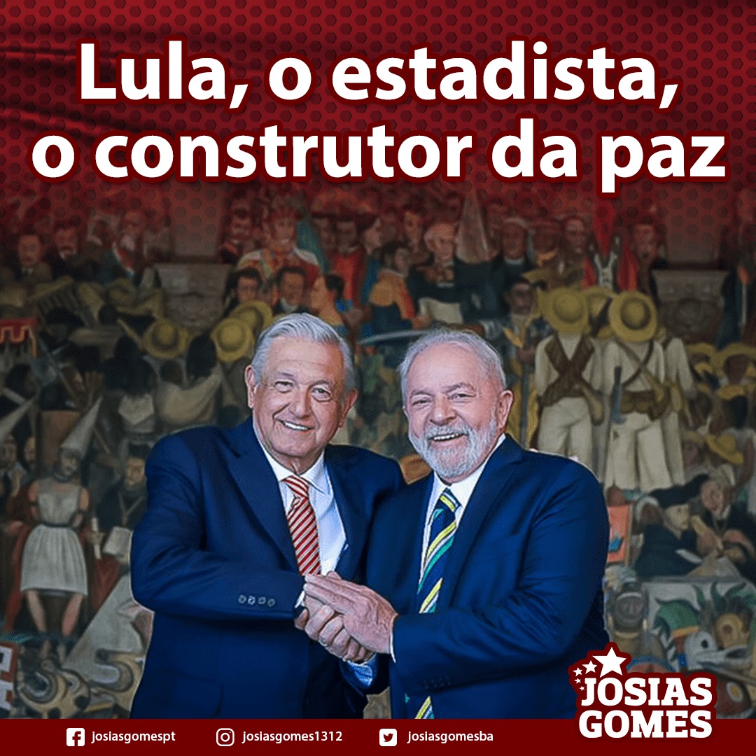 Lula, O Estadista, Construtor Da Paz E Defensor Dos Oprimidos!