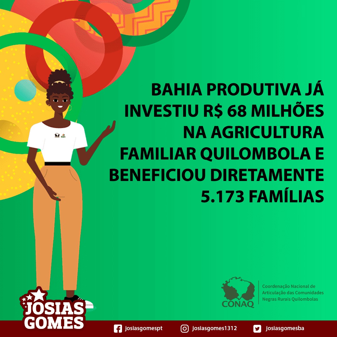 Bahia Produtiva Já Investiu R$68 Milhões Na Agricultura Familiar Quilombola