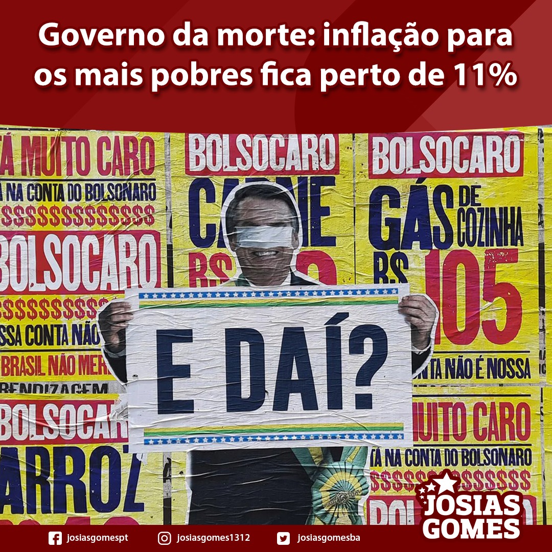 Quanto Mais Pobre No Brasil, Mais Se Sofre Com A Inflação Provocada Por Bolsonaro