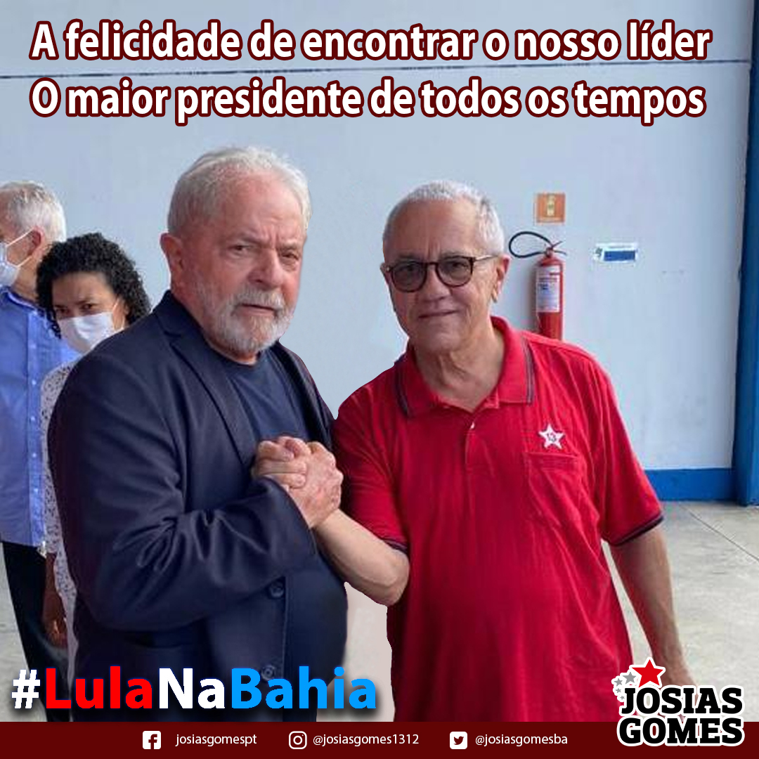 Lula, A Minha Referência De Líder
