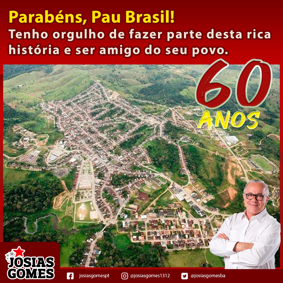 Parabéns, Pau Brasil! 60 Anos De Emancipação Política